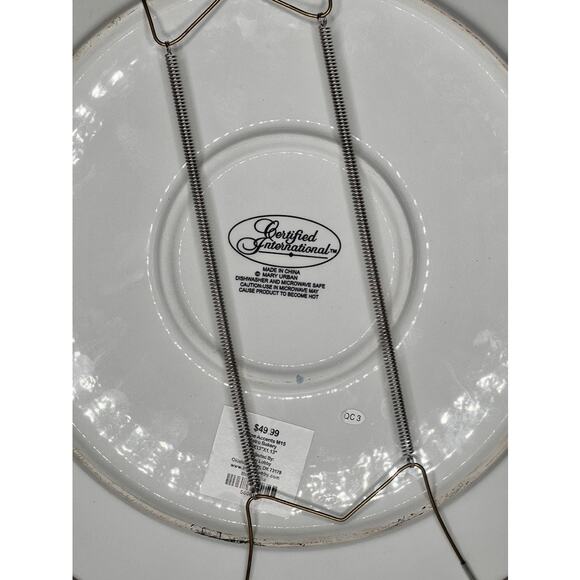 Certified International "WEAPONS OF CHOICE" Baking themed Decorative Platter - Picture 9 of 9